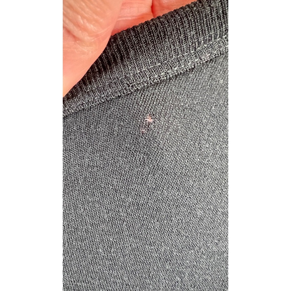 Minus 33 Base Layer Shirt Mens 5X Black Midweight 100% Superfine Merino Wool - Picture 6 of 9